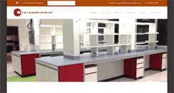 Desktop Screenshot of cncscientific.com